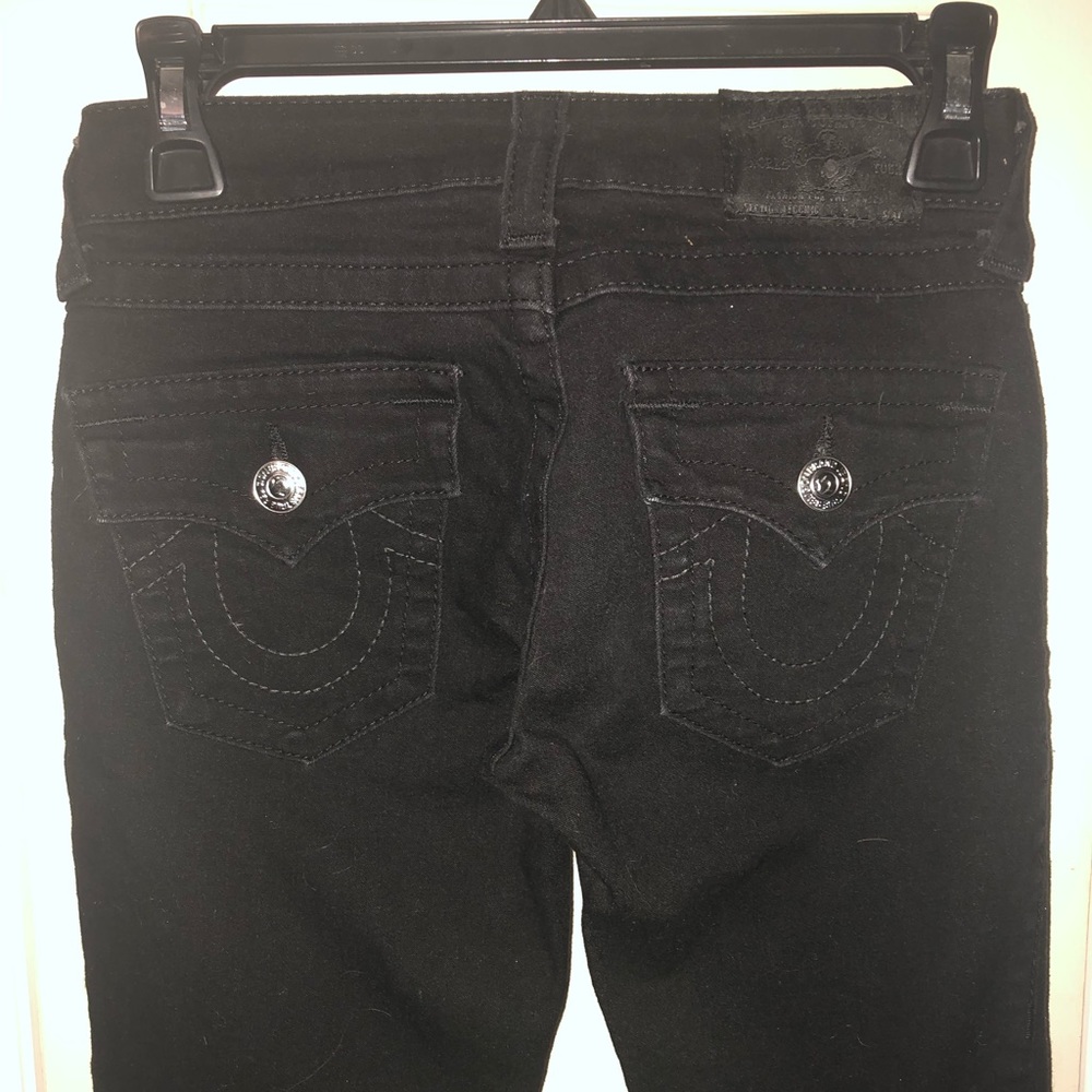 True Religion Black Skinny Jeans